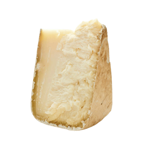 a block of parmigiano-reggiano cheese