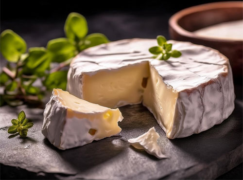 image of cambert cheese.